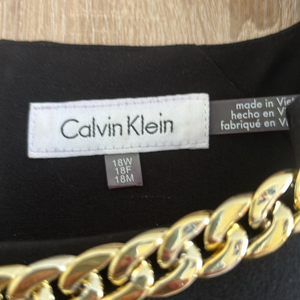 Plus Calvin Klein Dress View 3
